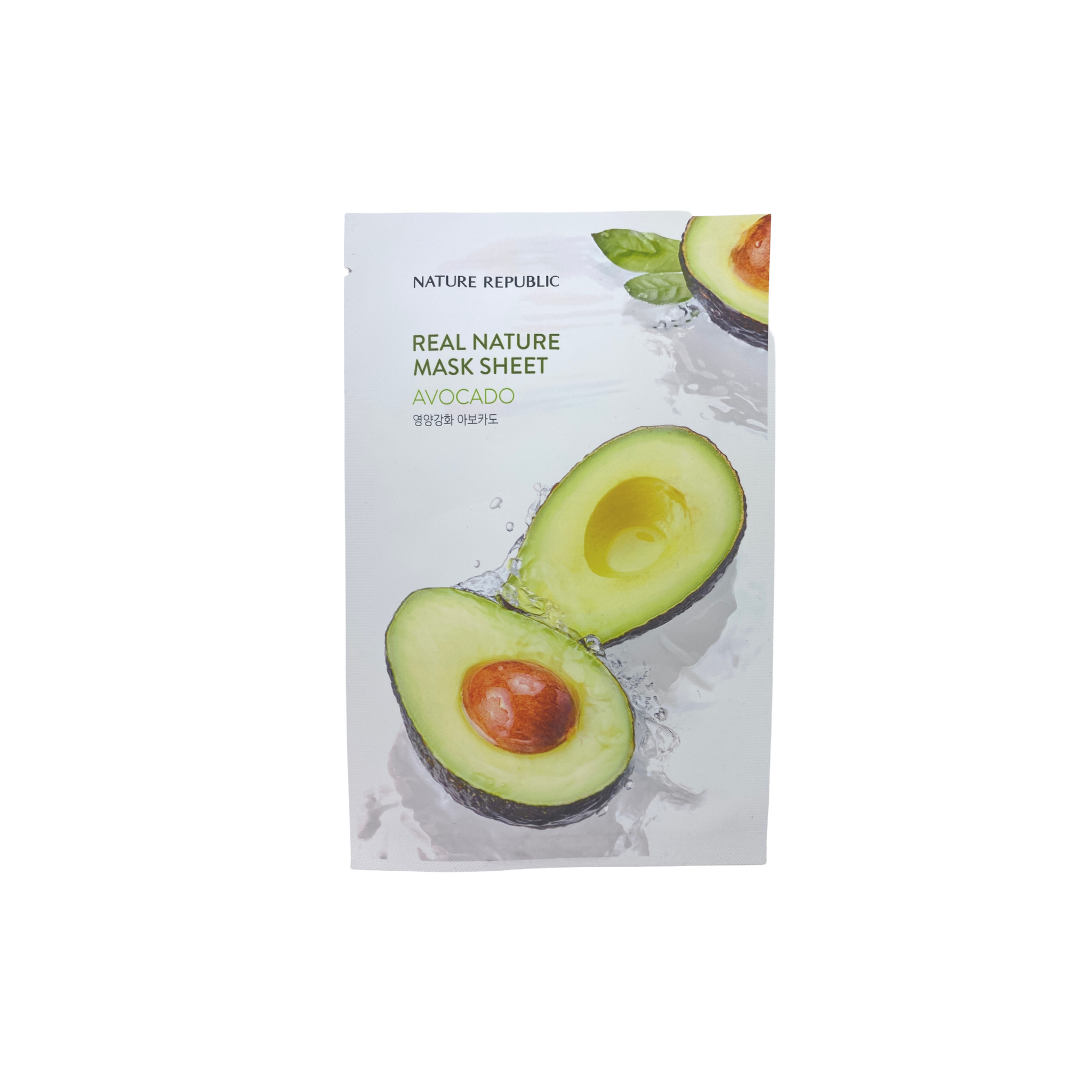 Nature Republic: REAL NATURE AVOCADO MASK SHEET